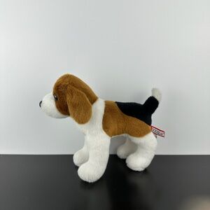 Douglas Cuddle Toys Bob Beagle Puppy Dog 8” #3994 Brown White Black Plush